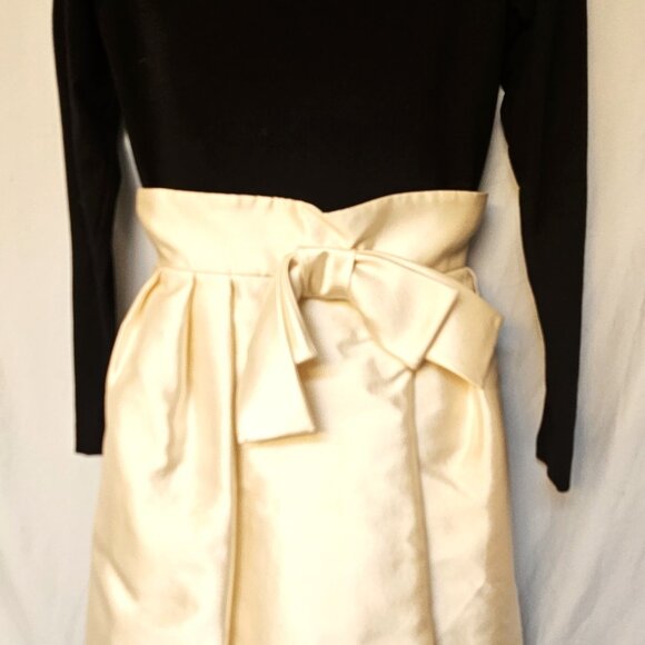 Wayne Clark classic silk and wool cocktail frock, very Audrey Hepburn ! - Picture 1 of 16